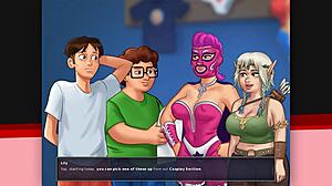 Hot Gym Teacher In Summertime Saga Game