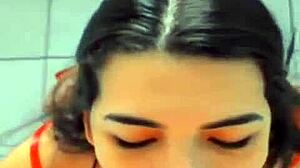 i'm a latina hottie in red lingerie giving hot webcam show with big tits and ass