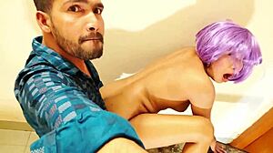 Hanif Fucks Adori's Big Tits in Missionary