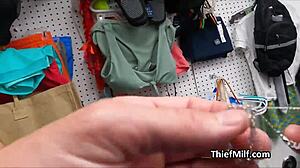 Mall owners wife blows security guard