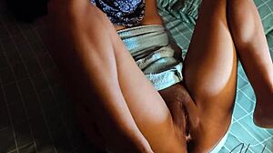 Hot Asian Out Of Shower Onto Dick