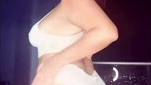 Hot latina milf dances seductively.