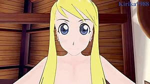 Winry Rockbell and Riza Hawkeye Intense Sex in Fullmetal Alchemist POV Hentai
