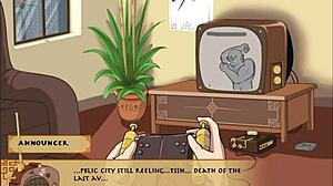 review of four elements trainer game featuring all anime hentai scenes