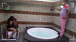 Making Of Coroa Experiente Fazendo Cena Com Novinho Cheio De Tatuagem Do Pau Grande Wallif Santos Completo No Xvideos Red