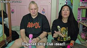 Crie um clube de strip de fetiche de fraldas com DiaperPerv no comando