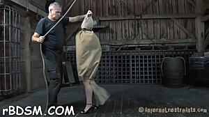 Gagged And Bounded Babe Needs Wild Cookie Pleasuring