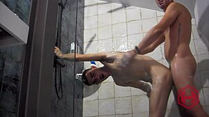 I Am Dilating You In The Shower, You Slut, With A Blowjob