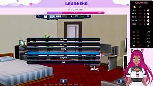 lewdneko plays harem hotel part 24 with cute maid and big tits.