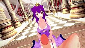 Scáthach-Skadi Feels Intense Pleasure On The Throne