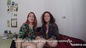 Amateur Lesbians Eva And Sharruska Open Toy Box For Submission Play