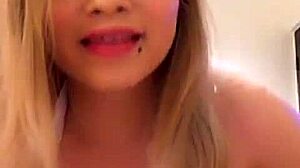 Bouncy tits on display