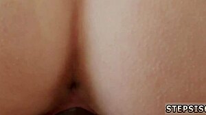 POV hardcore scene with teen ass licking and MILF threesome