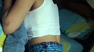 Hot School Babe Sucks Dick After Class