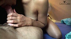 Horny Teen Slut Rides Wet Pussy