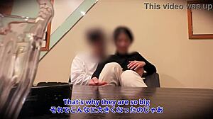 Cheating woman picked up at izakaya and filmed in homemade pov scene