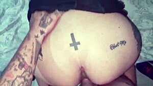 Horny blonde rikki gets her twat banged and a cum facial by group