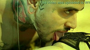 Lucky man with girlfriend and married friend at wedding