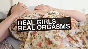 belle and muse playing sexy lesbian fingering with orgasms