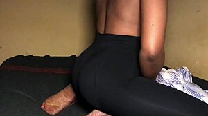 I love Sandra's short sex with big tits and ass