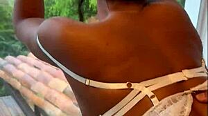 Homemade porn by wifebucket - my young wife in sexy lingerie rides me like a real cowgirl.