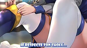 Aqua judges your perversion with femdom JOI and CEI choices