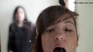 Wow! She's Spitting During the Intense Action!