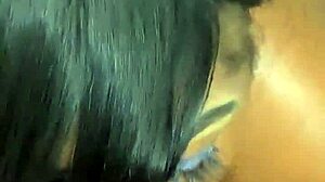 Dirty Mature Ebony Slut Deepthroats Monster Cock Of Interracial Maintenance Man