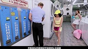 Freeuse Milf Aria Valencia With Big Tits And Narrow Ass In Public.