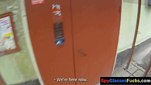 Cocksucking Spycam Babe Gets Pussy Banged Hard