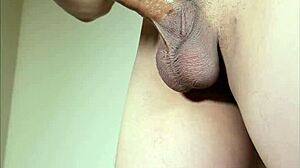 Nice gay cock cum shot