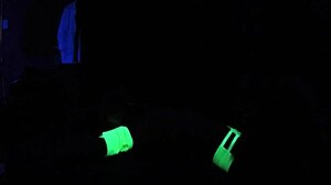 Dayanara, are you ready for some black light fetish sex in POV?