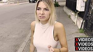 Teen Girl Rimmed In Taxi And Fucked Outdoors