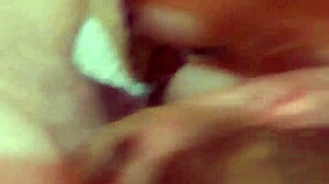 my wife is putting in some straight work with rimjob for me