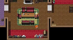 redhead rebecca saves her love from bandits