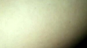 Amateur couple enjoys sideways anal sex in intimate moment