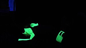 Dayanara, are you ready for some black light fetish sex in POV?