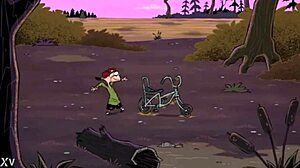 kevin fucks nazz in hentai style?