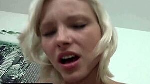 Skinny & Submissive Zazie Skymm Cums From Rough Balls Deep Hardcore