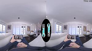 step sister, take advantage of that masturbator in vr