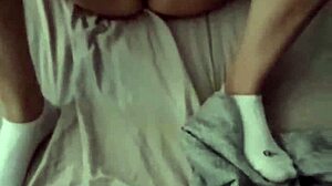 blonde wife teases and rides for cumshot