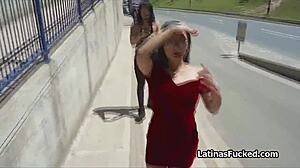 Watch this oily Latina amateur get drilled hard in the casting interview.