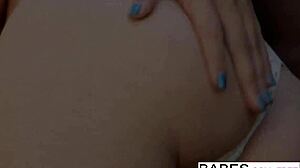 Feeling the passion with nerdy blonde Ashley Graham