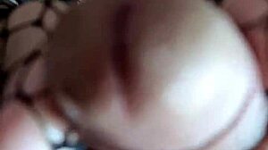 Foot fetish lover pounds her deliciously, finishing on sexy feet.