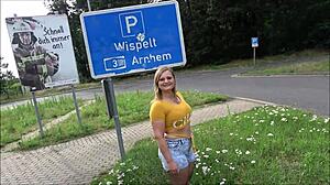 Lina Mila Notgeil Auf Autobahn Spontan Gefickt