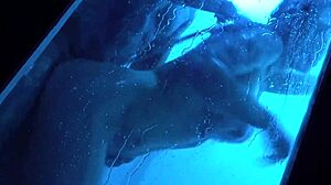 casting busty tattooed babe misha montana for steamy shower ride