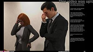 Big Apple Small 18+ Gesture in Episode 24 of 3D Cartoon Sex Comics.