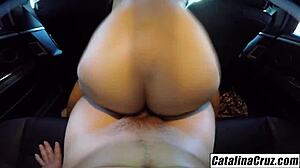 Naomi Woods, petite blonde teen, takes on huge cock in rough doggystyle action