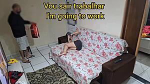 My friend left his wife with me.