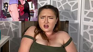 React To Trying To Cum With Me In Gangbang Scene